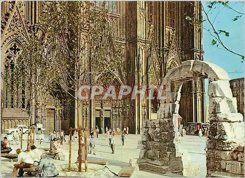 Cartes postales moderne Koln am Rhein Dom Hauptportal