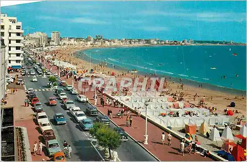 Moderne Karte Les Sables d'Olonne Vendee