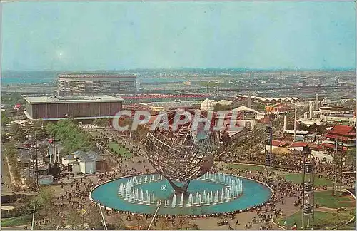 Cartes postales moderne Unisphere New York World Fair New York