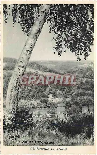 Cartes postales moderne La Creuse Pittoresque Panorama sur la Vallee
