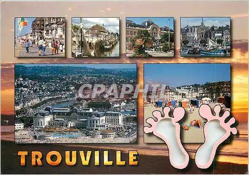 Cartes postales moderne Trouville Calvados