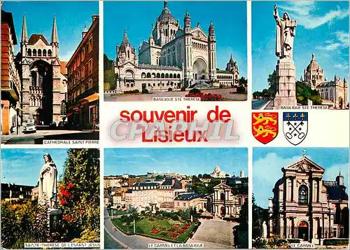 Cartes postales moderne Souvenir de Lisieux