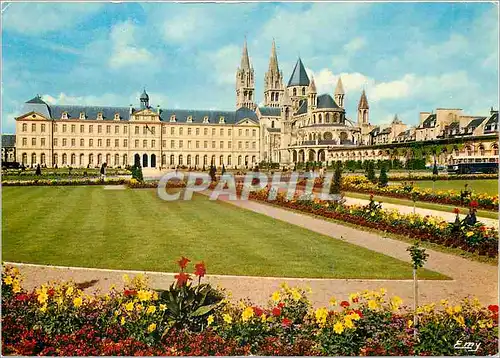 Cartes postales moderne Caen Calvados L'Abbaye