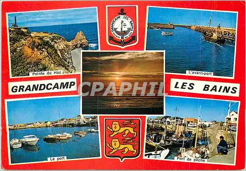 Cartes postales moderne Grandcamp Les Bains Calvados