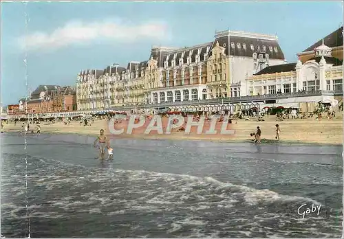 Moderne Karte Cabourg Calvados La Plage