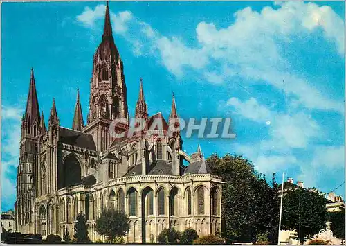 Cartes postales moderne Bayeux Calvados La Cathedrale