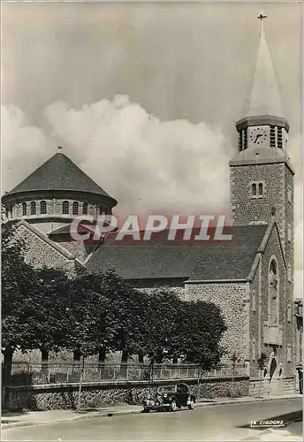 Moderne Karte Aurillac Cantal Eglise du Sacre Coeur