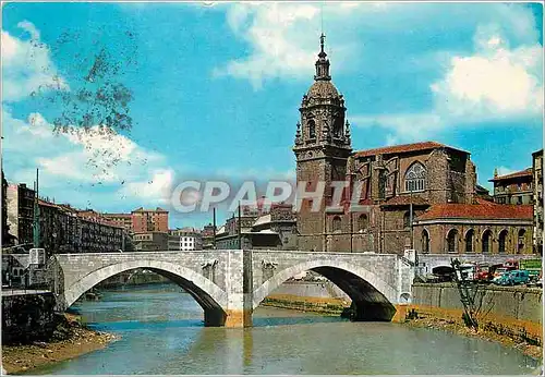 Cartes postales moderne Bilbao Pont de St Anton