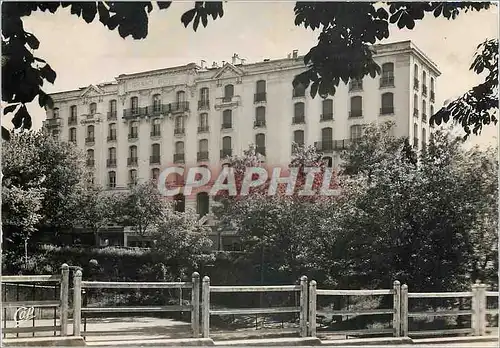 Moderne Karte Neris les Bains Le grand Hotel et les tennis