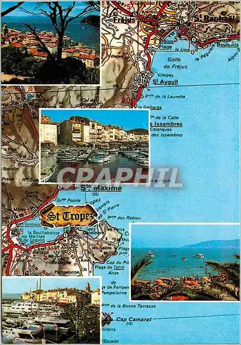 Cartes postales moderne La Cote d'Azur Varoise