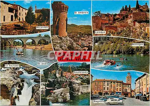 Cartes postales moderne La Ceze et ses sites En suivant la riviere au fil des eaux