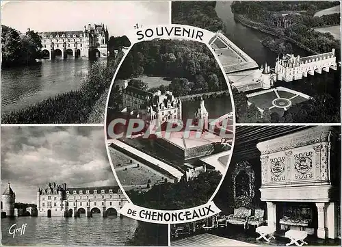 Cartes postales moderne Souvenir de Chenonceaux