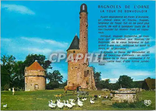Cartes postales moderne Bagnoles de l'Orne La tour de Bonvouloir
