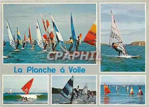 Cartes postales moderne Couleurs de Bretagne Regate de planches a voile