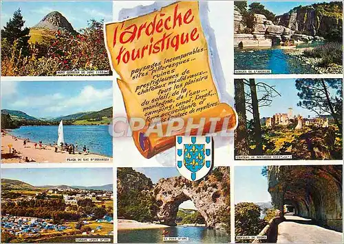 Cartes postales moderne L'Ardeche Touristique
