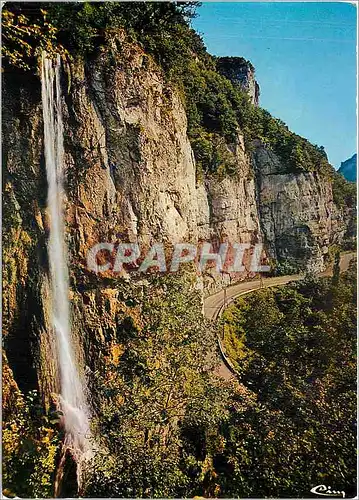 Cartes postales moderne Les beaux sites du Doubs Franche Comte La vallee de la Loue La cascade de Syratu