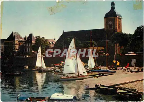 Cartes postales moderne Piriac LA Le port et l'eglise