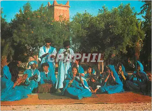 Cartes postales moderne Scenes et Types du Maroc Danse de la Guedra