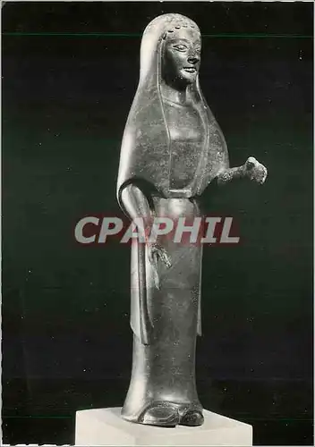 Cartes postales moderne Tombe Princiere de Vix Statuette de Bronze Musee de Chatillon sur Seine