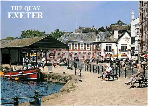 Cartes postales moderne The Quay and Custom House Exeter