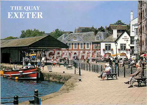 Moderne Karte The Quay and Custom House Exeter