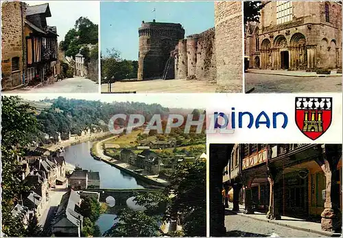 Cartes postales moderne Dinan C du N Le vieux pont sur la Rance les vieilles maisons