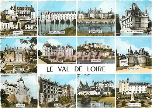 Cartes postales moderne Le Val de Loire Amboise Chinon Chenonceau