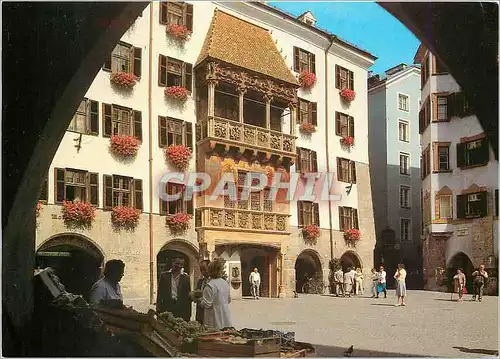 Cartes postales moderne Innsbruck Tirol Austria Le Petit Toit d'Or