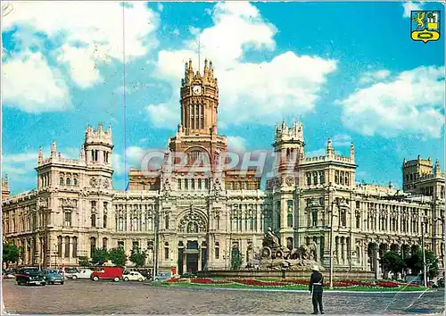 Cartes postales moderne Madrid Palais de Communications