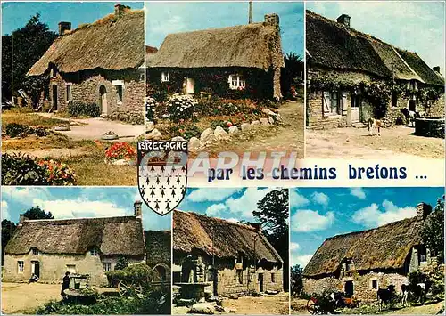 Cartes postales moderne Bretagne par les chemins bretons