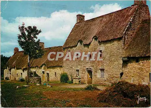 Cartes postales moderne Chaumieres Bretonnes