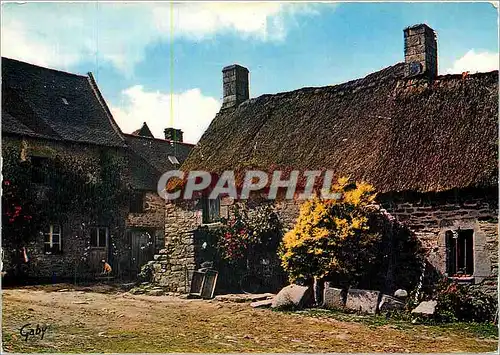 Cartes postales moderne Chaumieres de Bretagne