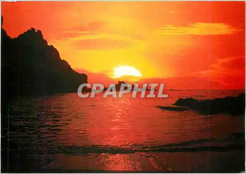 Cartes postales moderne Coucher de soleil