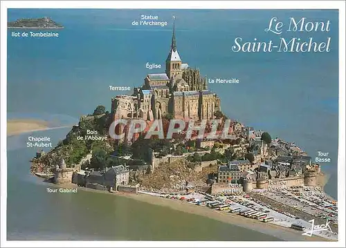Cartes postales moderne Le Mont Saint Michel