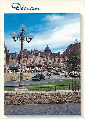 Cartes postales moderne Dinan Cotes d'Armor Le Centre Ville renove