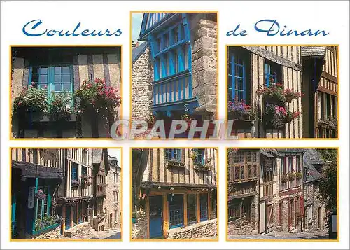 Cartes postales moderne Couleurs de Dinan