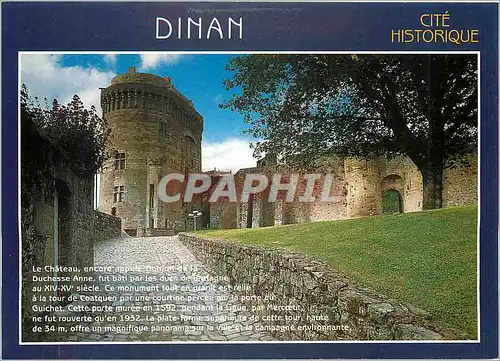 Cartes postales moderne Dinan Cotes d'Armor Le Chateau