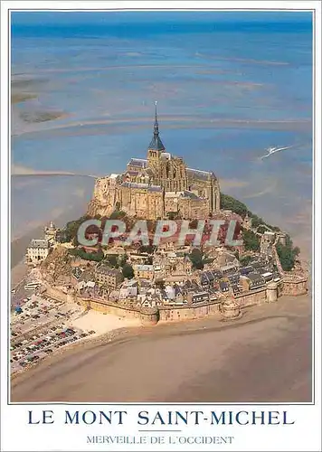 Moderne Karte Le Mont Saint Michel Merveille de l'Occident