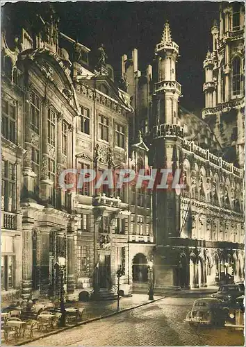 Cartes postales moderne Illuminations de Bruxelles Grand Place