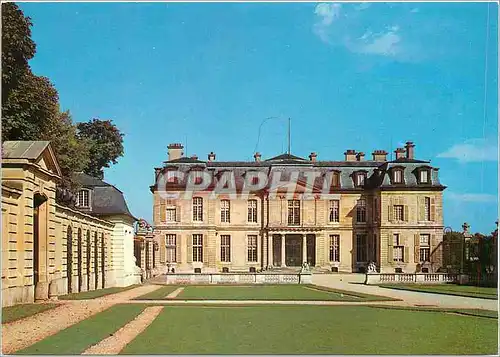 Moderne Karte Chateau de Champs sur Marne Seine et Marne Facade et Cour d'Honneur