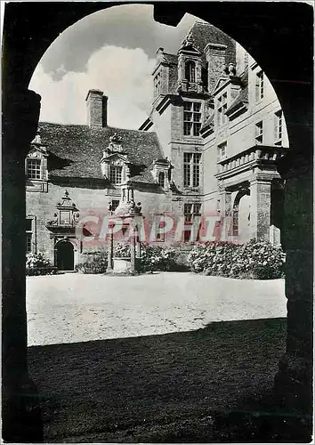 Cartes postales moderne Saint Vougay Le ch�teau de Kerjean La cour