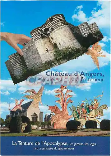 Cartes postales moderne Ch�teau d'Angers Tenture de l'apocalypse