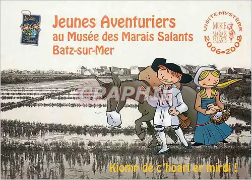 Moderne Karte Jeunes aventuriers Marais salants