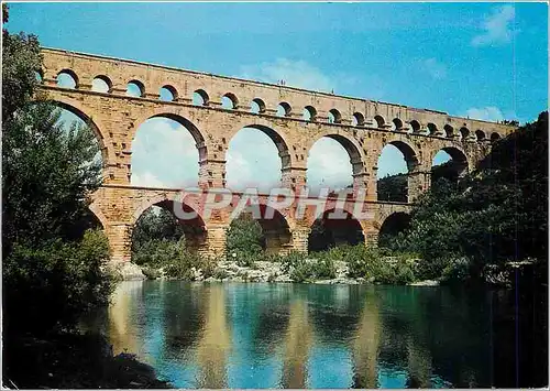 Cartes postales moderne Le Pont du Gard