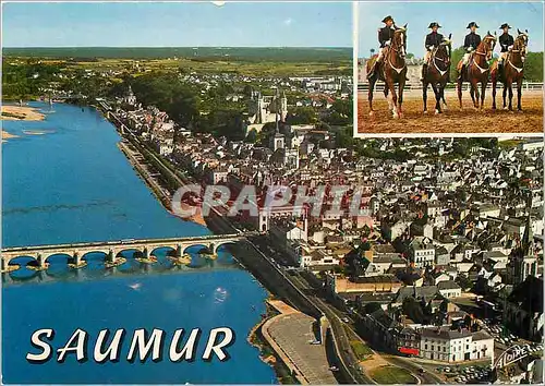 Cartes postales moderne Les Merveilles du Val de Loire Saumur Maine et Loire Militaria