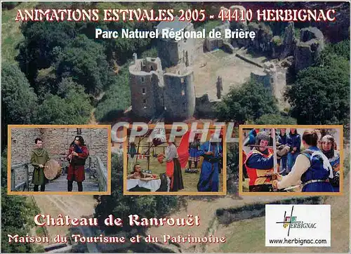 Cartes postales moderne Chateau de Ranrouet Maison du Tourisme et du Patrimoine Herbignac