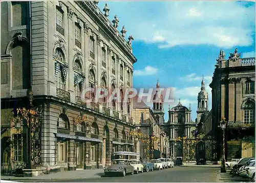 Moderne Karte Nancy Meurthe et Moselle Vue de la Place Stanislas