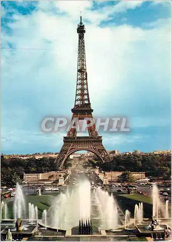 Cartes postales moderne Paris La Tour Eiffel