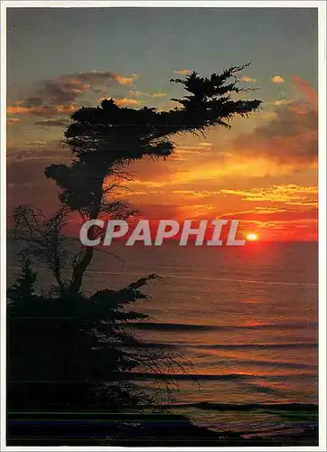 Cartes postales moderne Coucher de Soleil