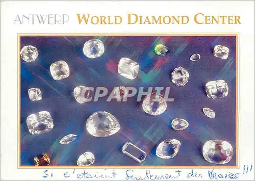 Cartes postales moderne Antwerp World Diamond Center Gemmes